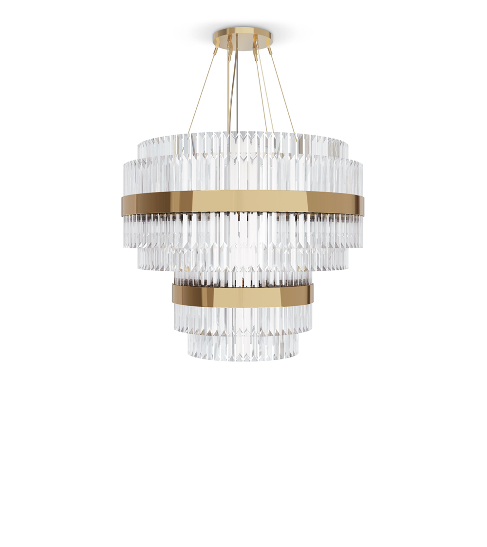 Liberty Round Chandelier by Luxxu