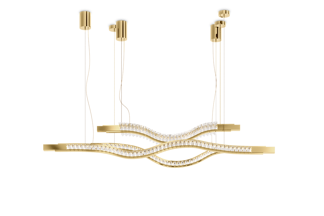 Liwave Suspension Light by Luxxu