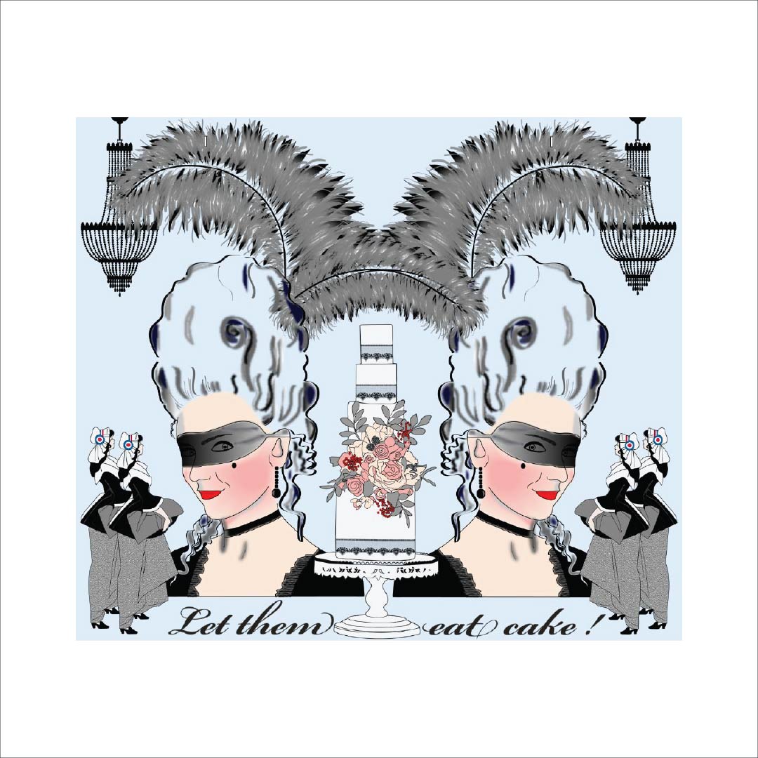 Custom Marie Antoinette Wallpaper
