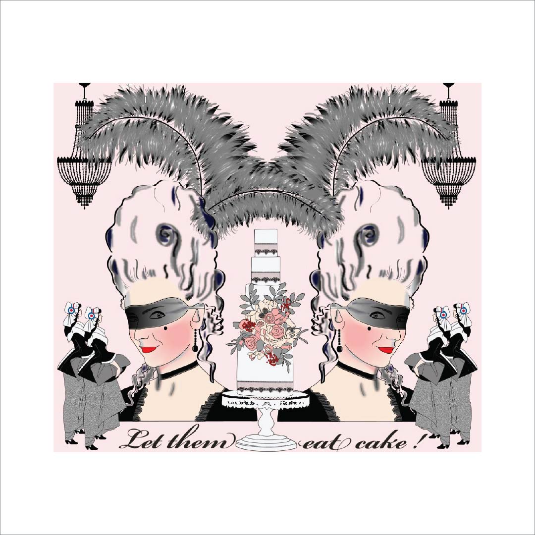 Custom Marie Antoinette Wallpaper