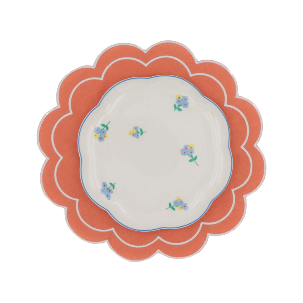 Meadow Flora Dinner Plate - Set of 4 (+1 Bonus Plate)
