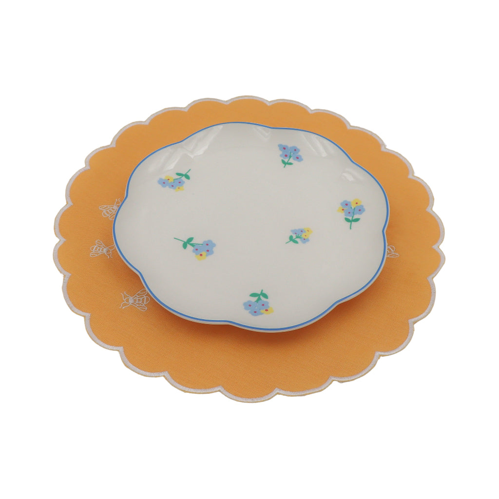 Meadow Flora Dinner Plate - Set of 4 (+1 Bonus Plate)
