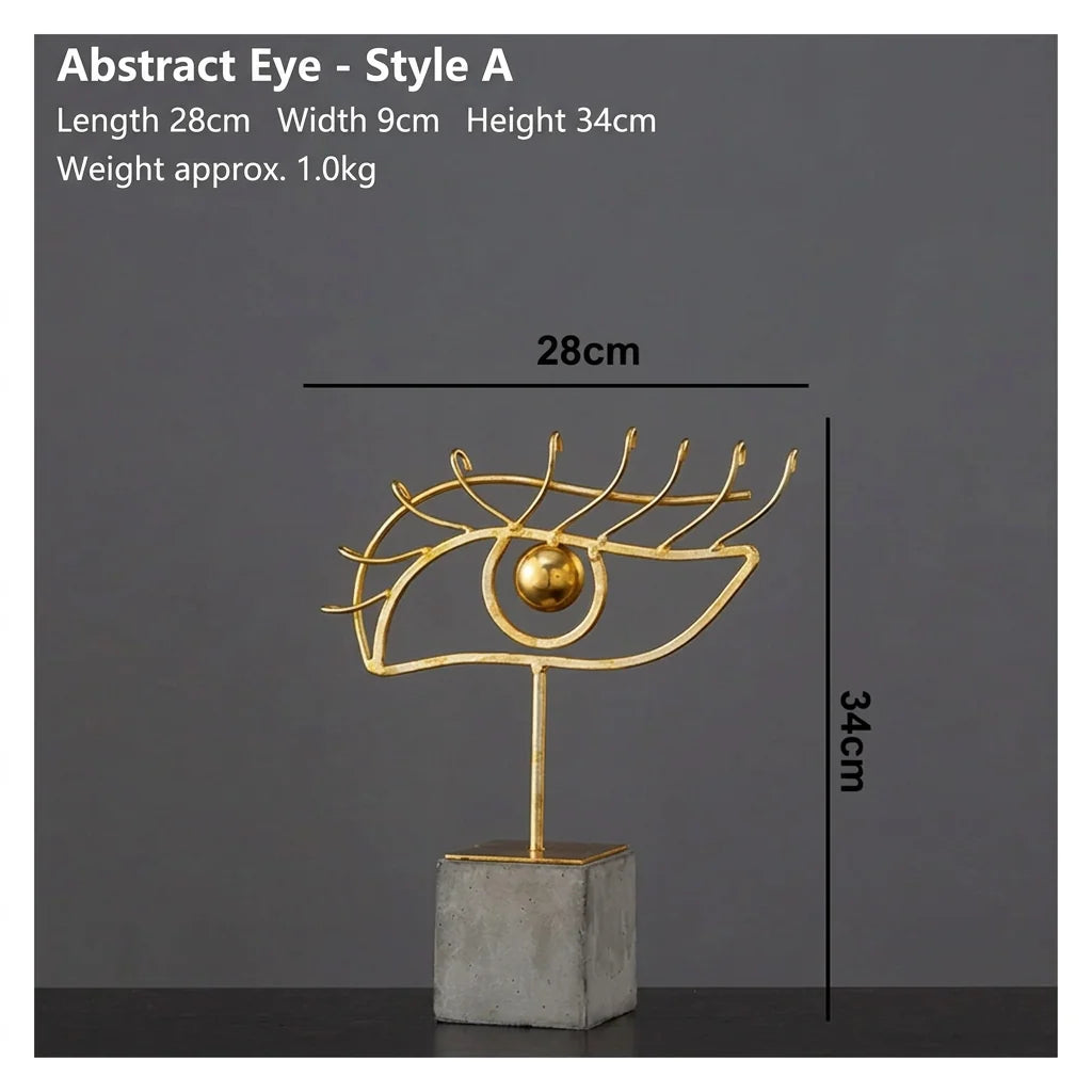 Gymnast Balance Sculpture, Gold Ring & Marble Base