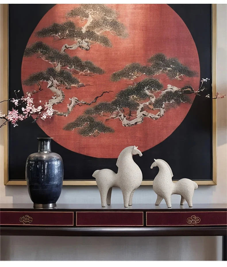 Modern Horse Figurine for Home Decor