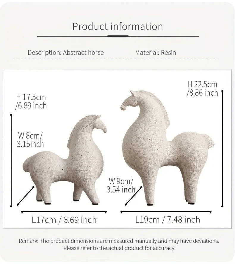 Modern Horse Figurine for Home Decor