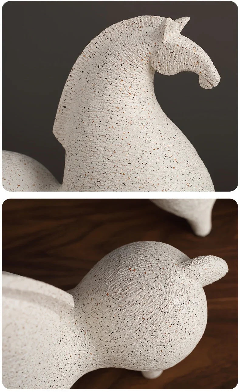 Modern Horse Figurine for Home Decor