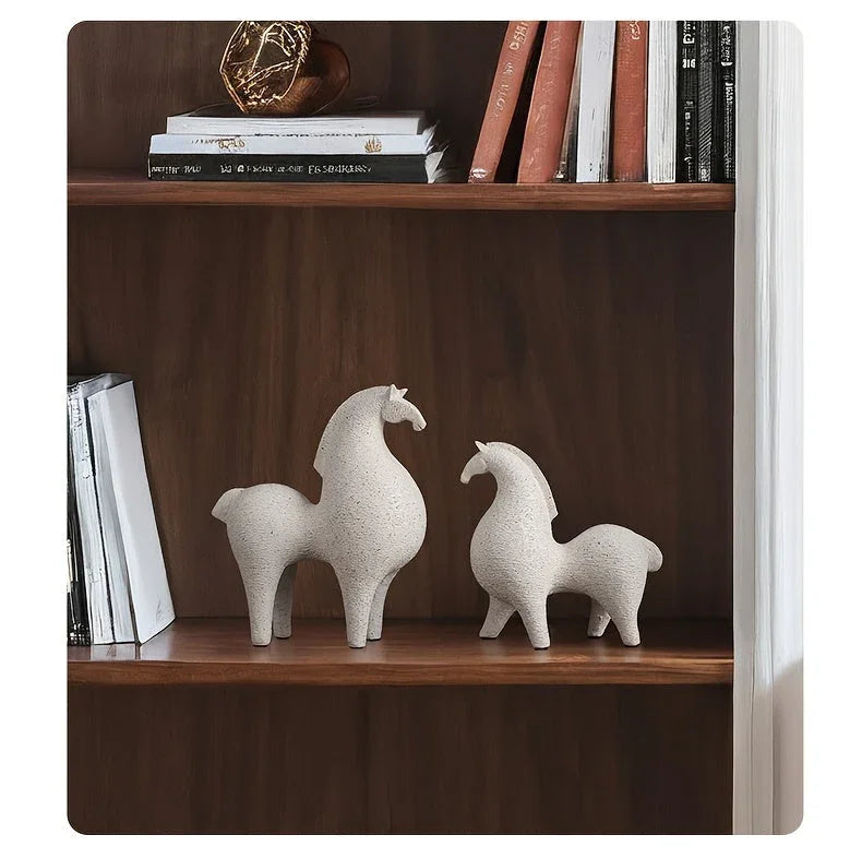 Modern Horse Figurine for Home Decor