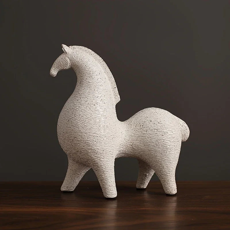 Modern Horse Figurine for Home Decor