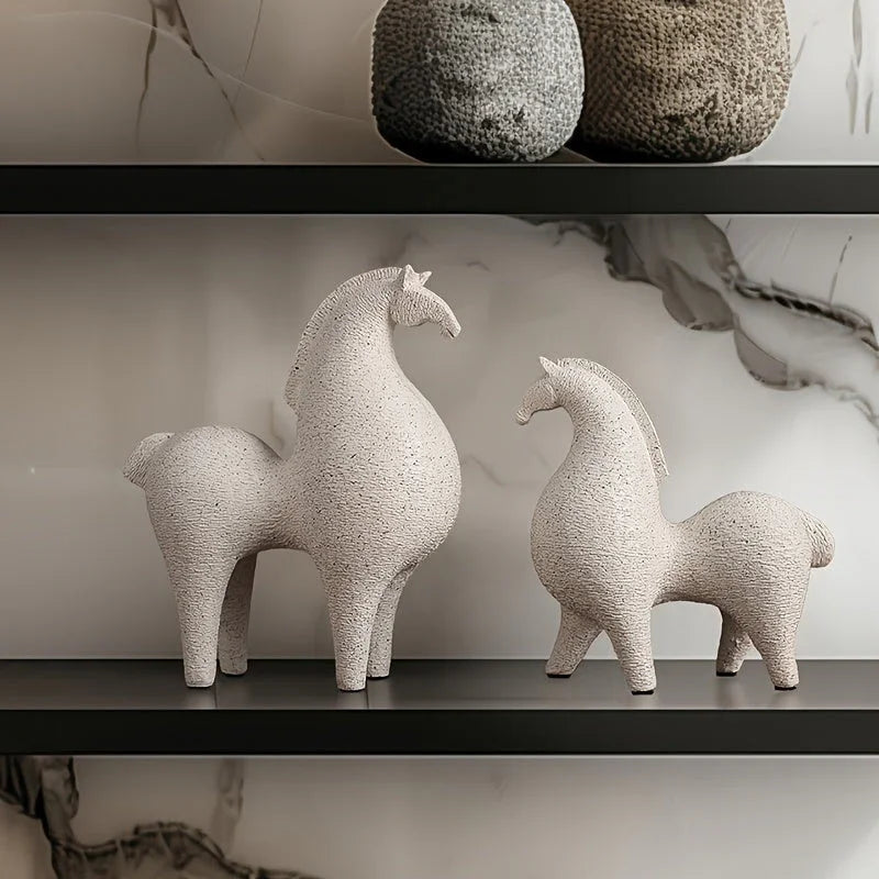 Modern Horse Figurine for Home Decor