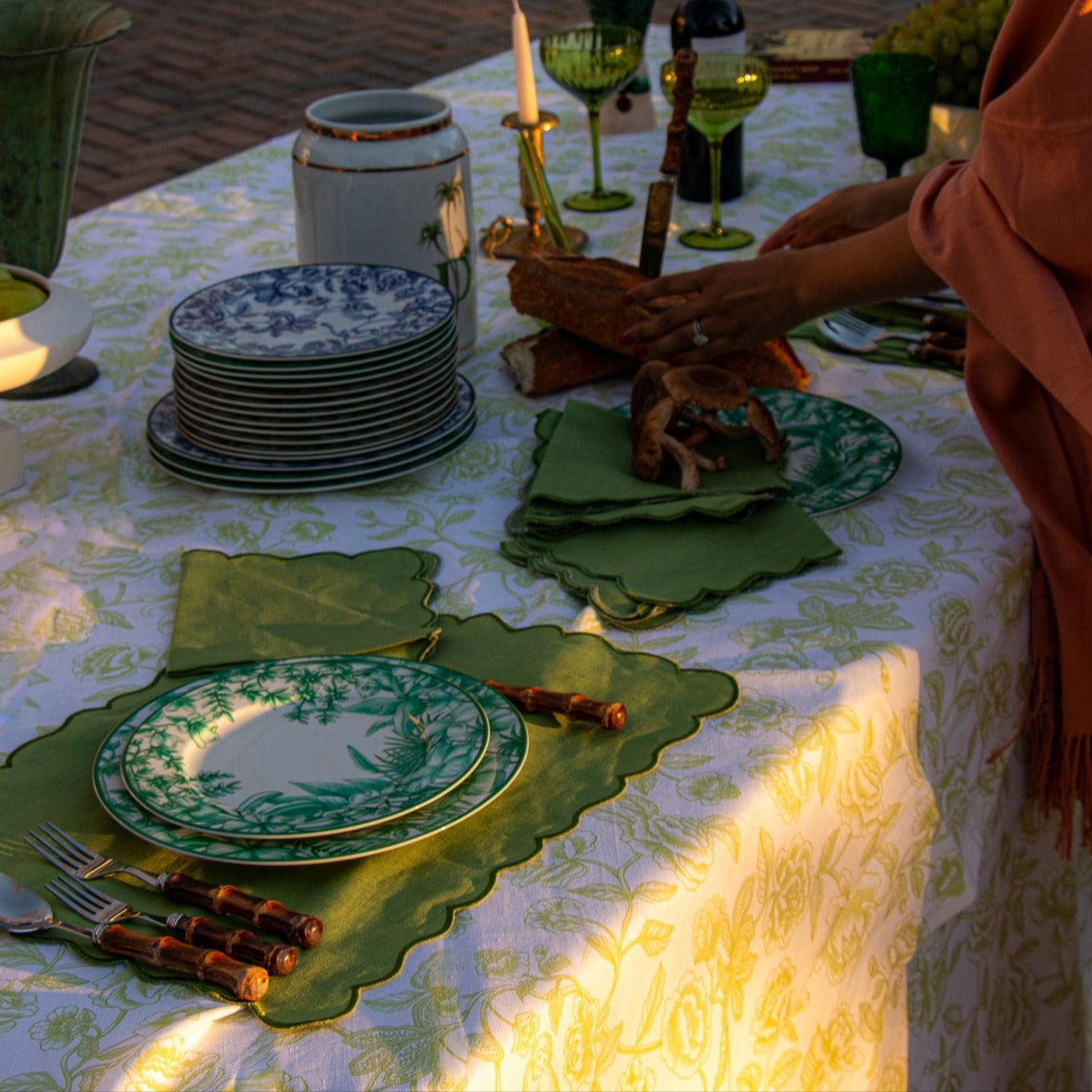 Monsoon Verdant Starter Plate - Case of 12 Plates (+3 Bonus Plates)