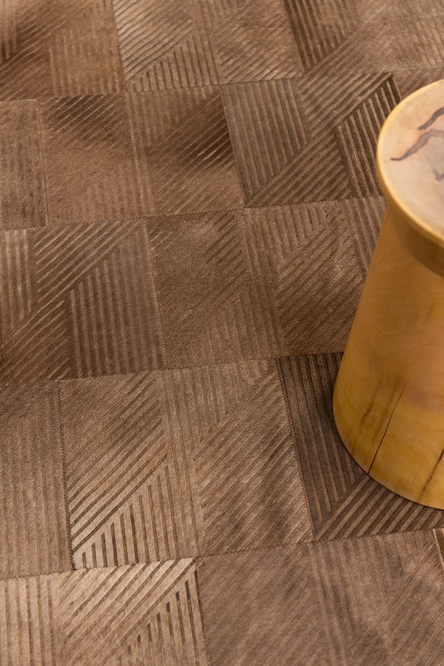 MOOD LASERED - Cowhide Living Room Rug - Homelosophy, view 3