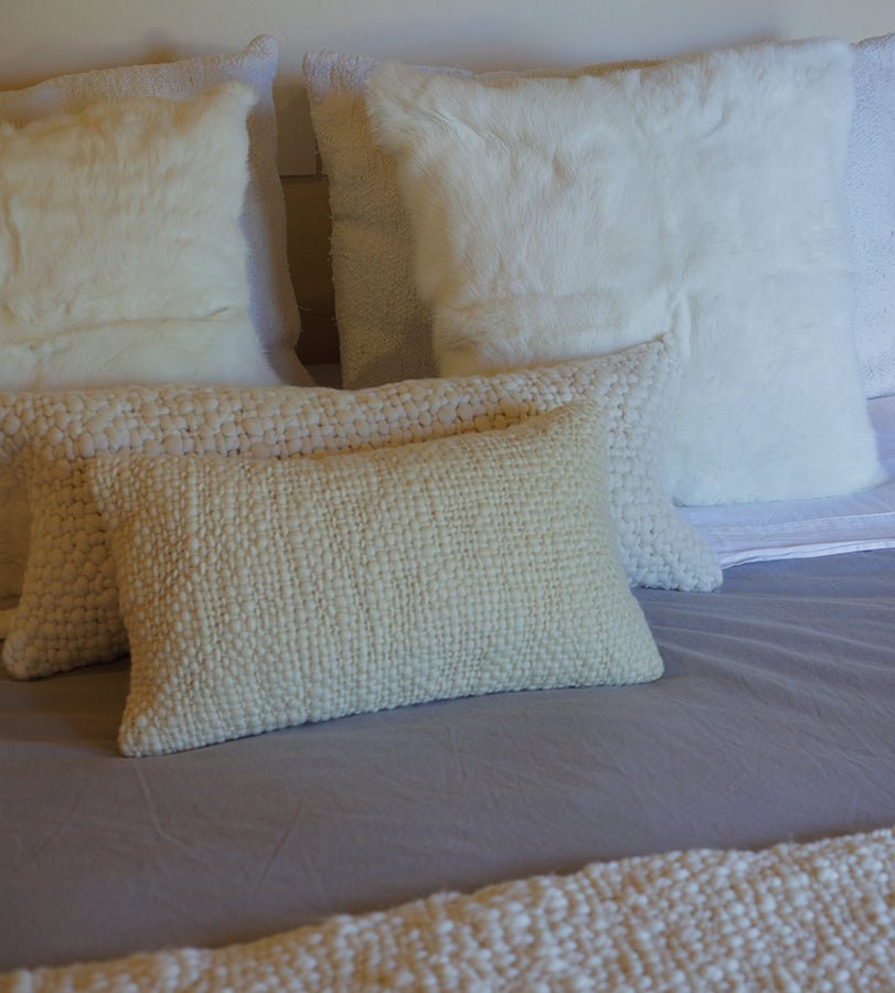 Rabbit Skin Pillow - Homelosophy, view 11