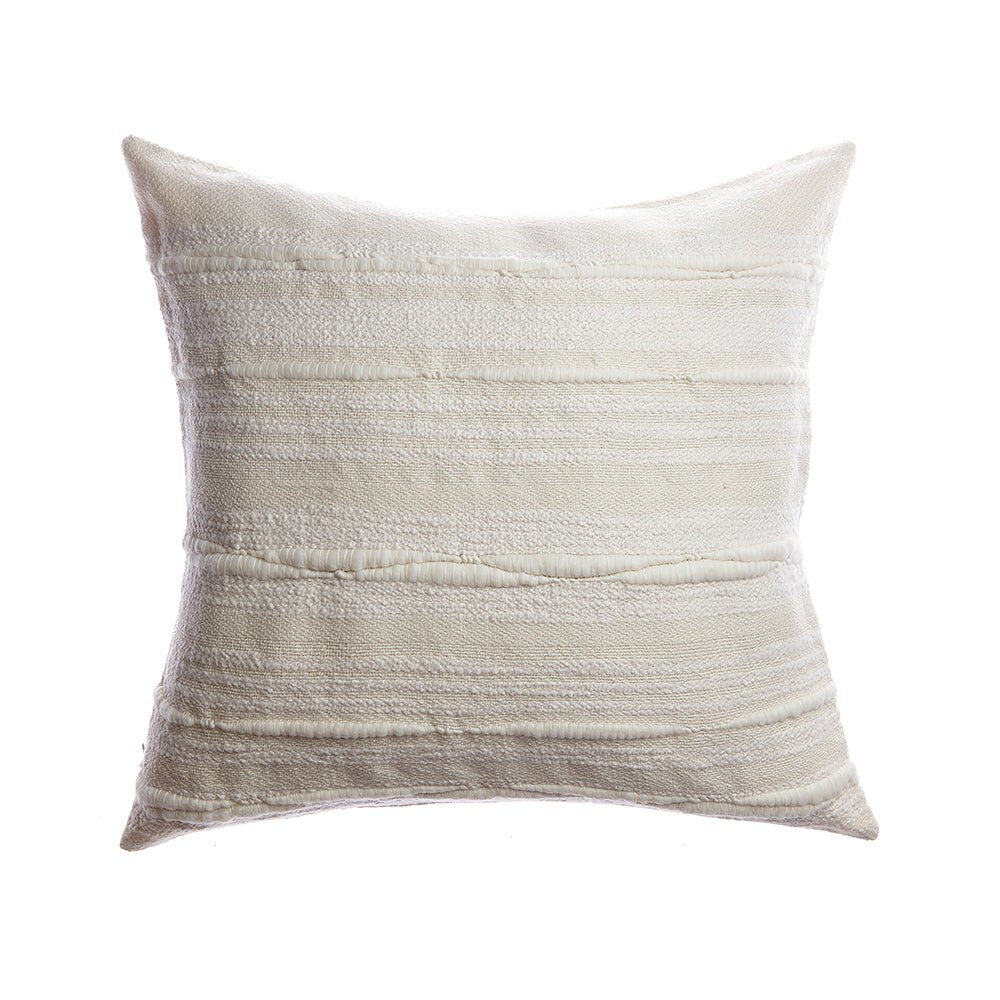 Natural Striped Touch Pillow - Homelosophy