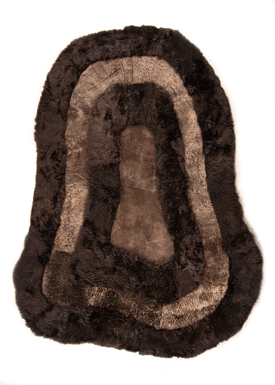 OBELIX – Unique Shaped Rug in Natural Shearling - Homelosophy