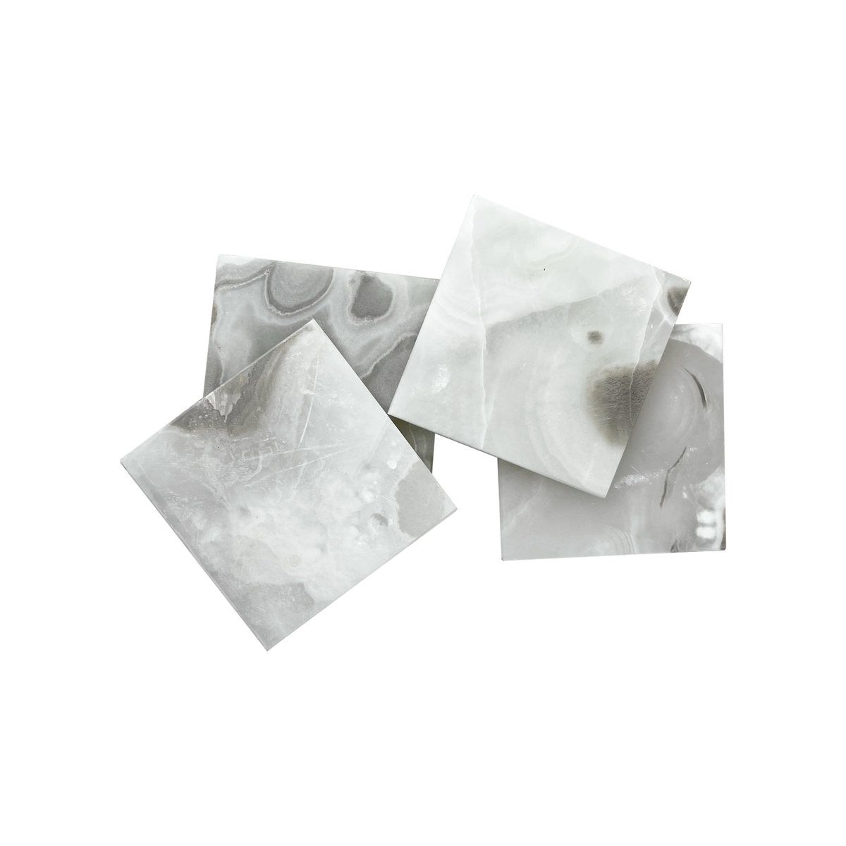 Onyx Coasters - Gray - Source by Studio Skara