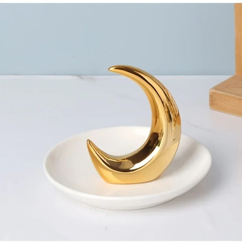 Mini Golden Ring Holder