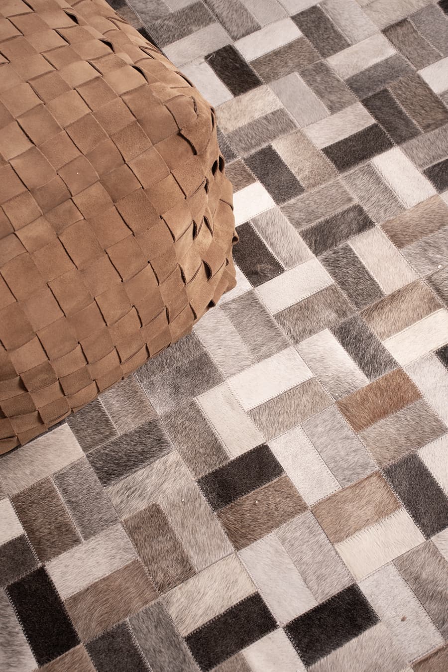 PARQUET – Bespoke Cowhide Rug - Homelosophy