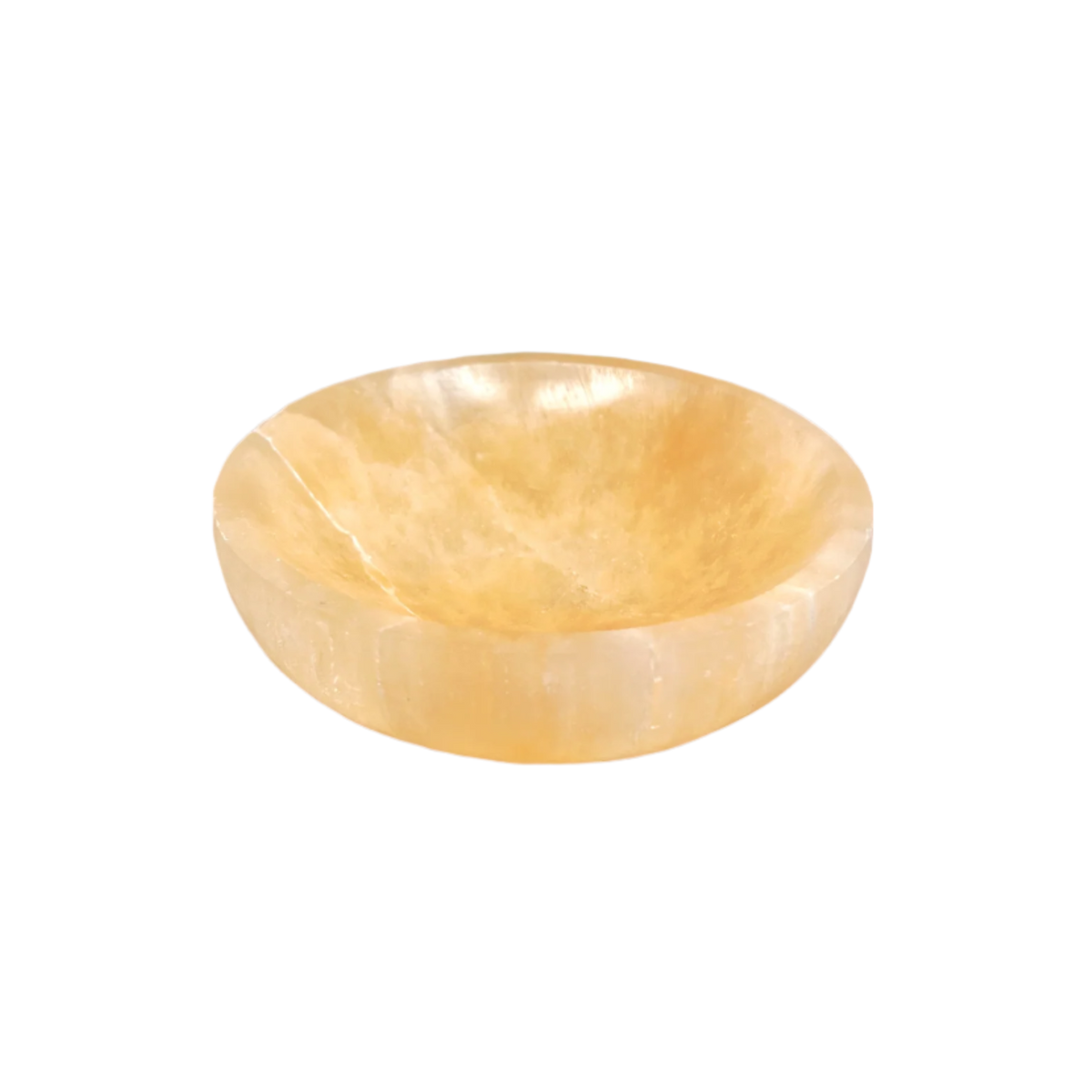 Petite Orange Selenite Bowl - Source by Studio Skara
