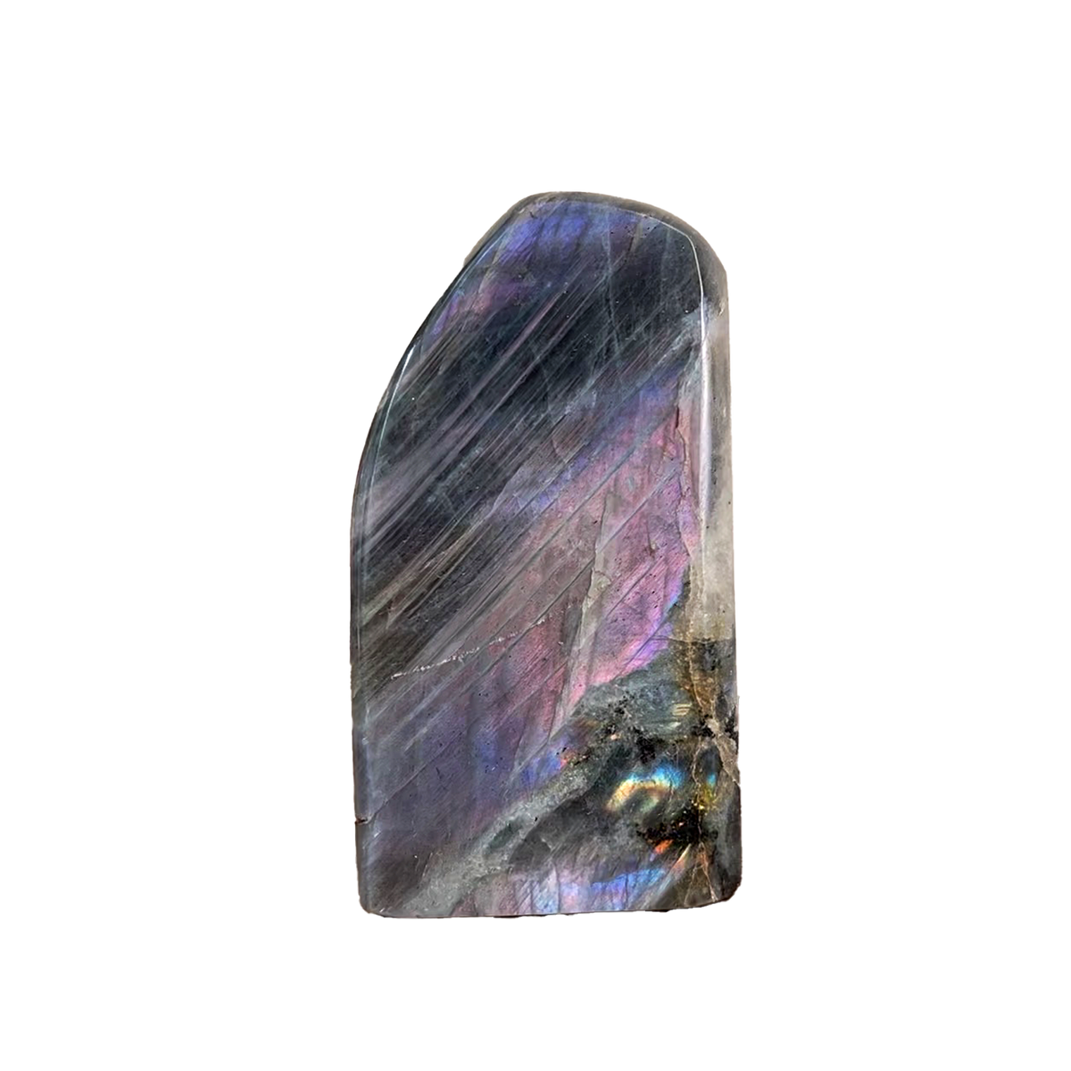 Purple Labradorite Freeform Stone - Source by Studio Skara, view 2