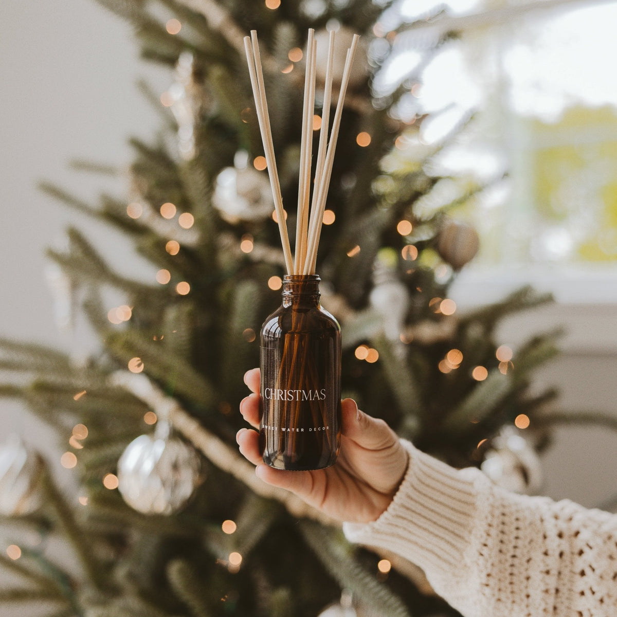Christmas Amber Reed Diffuser - Sweet Water Decor, view 4
