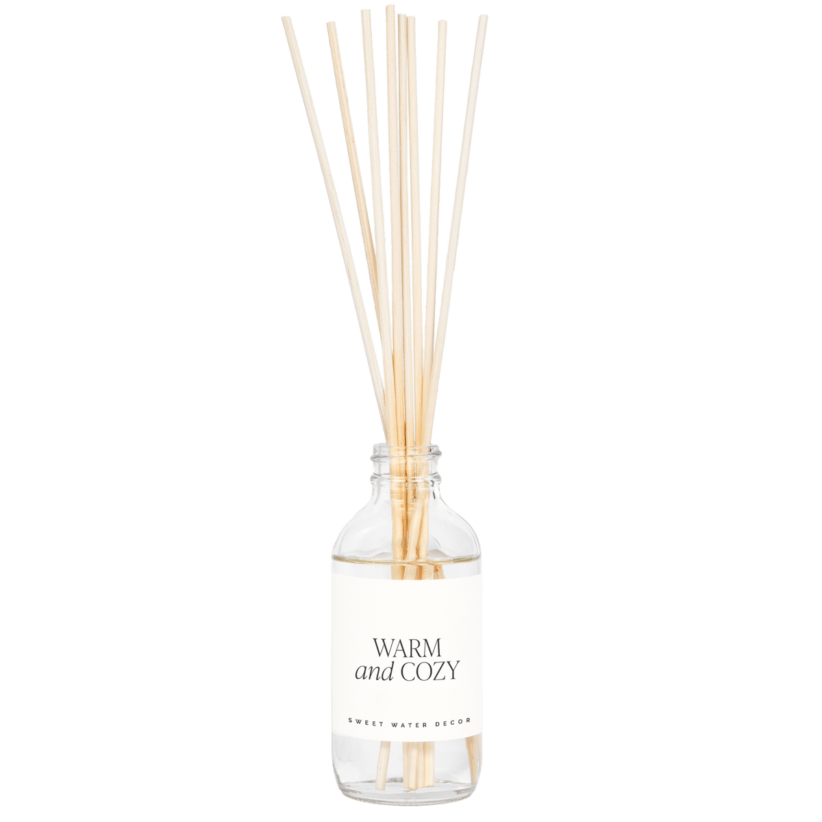 Warm and Cozy Clear Reed Diffuser - Sweet Water Decor, view 10