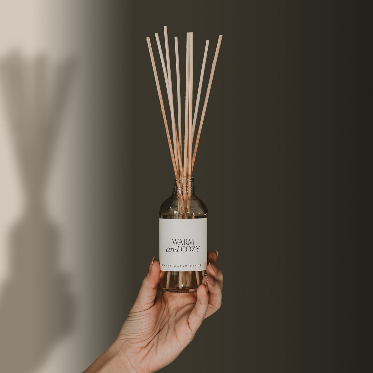 Warm and Cozy Clear Reed Diffuser - Sweet Water Decor, view 4