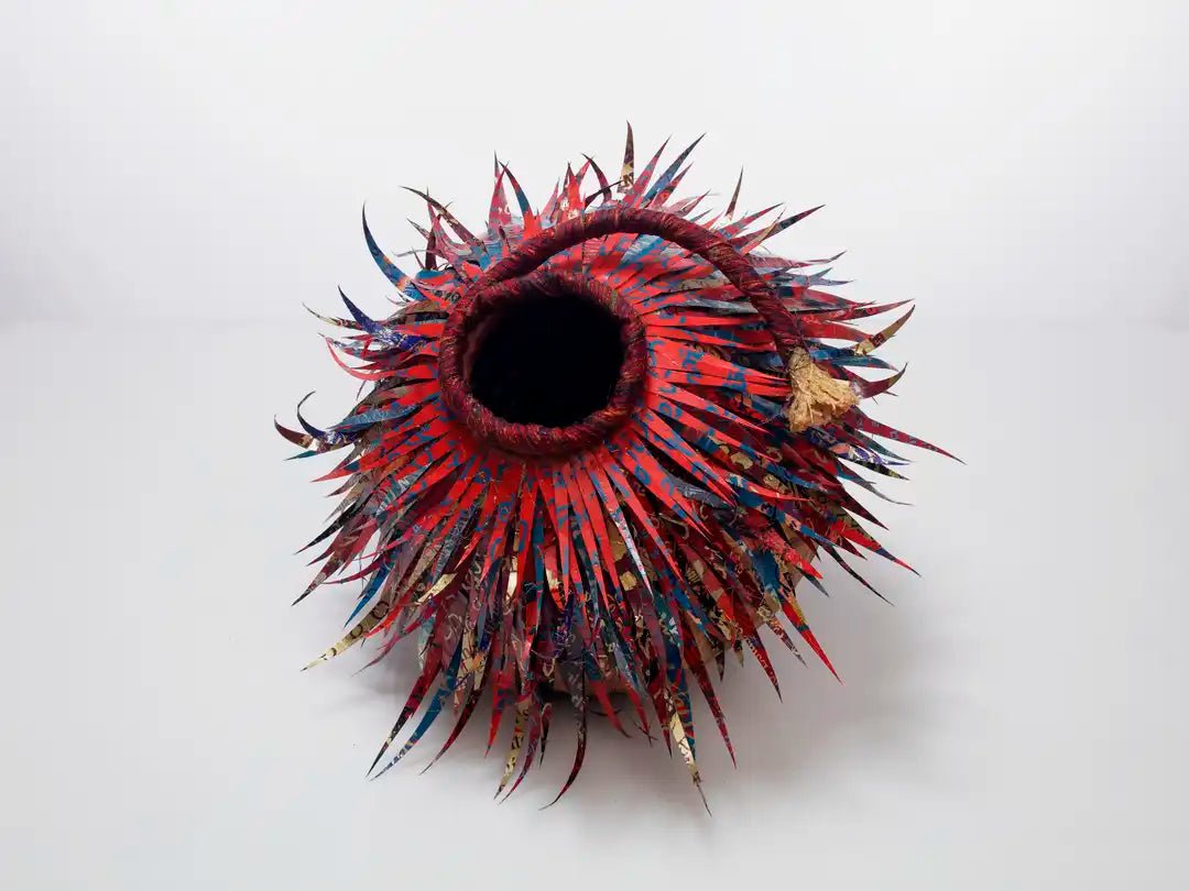 Red Feather Basket 2
