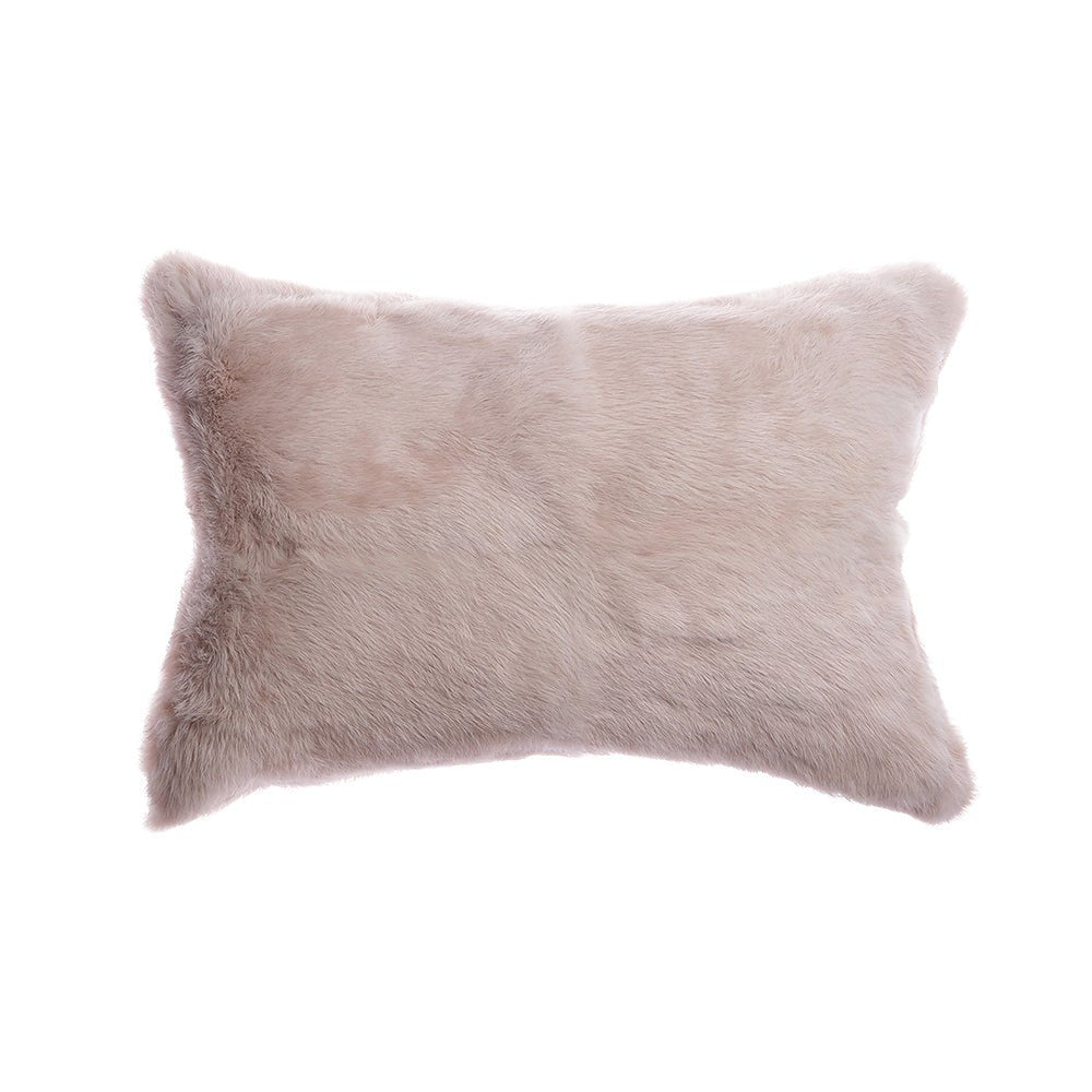 Rabbit Skin Pillow - Homelosophy, view 5