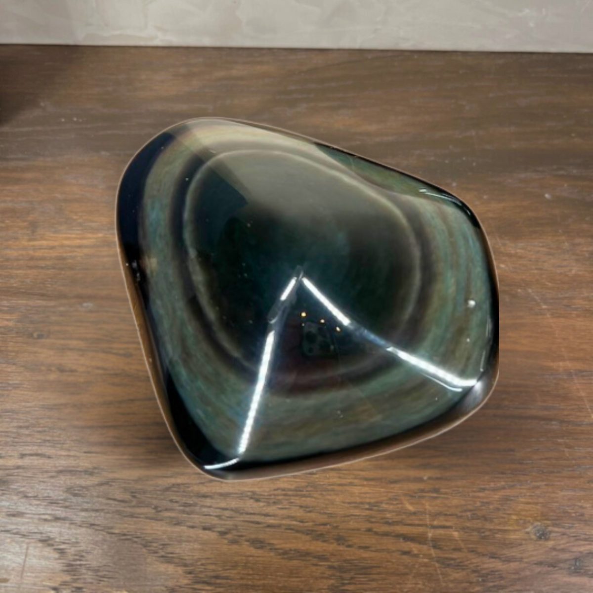 Rainbow Obsidian Palm Stones - Source by Studio Skara, view 5