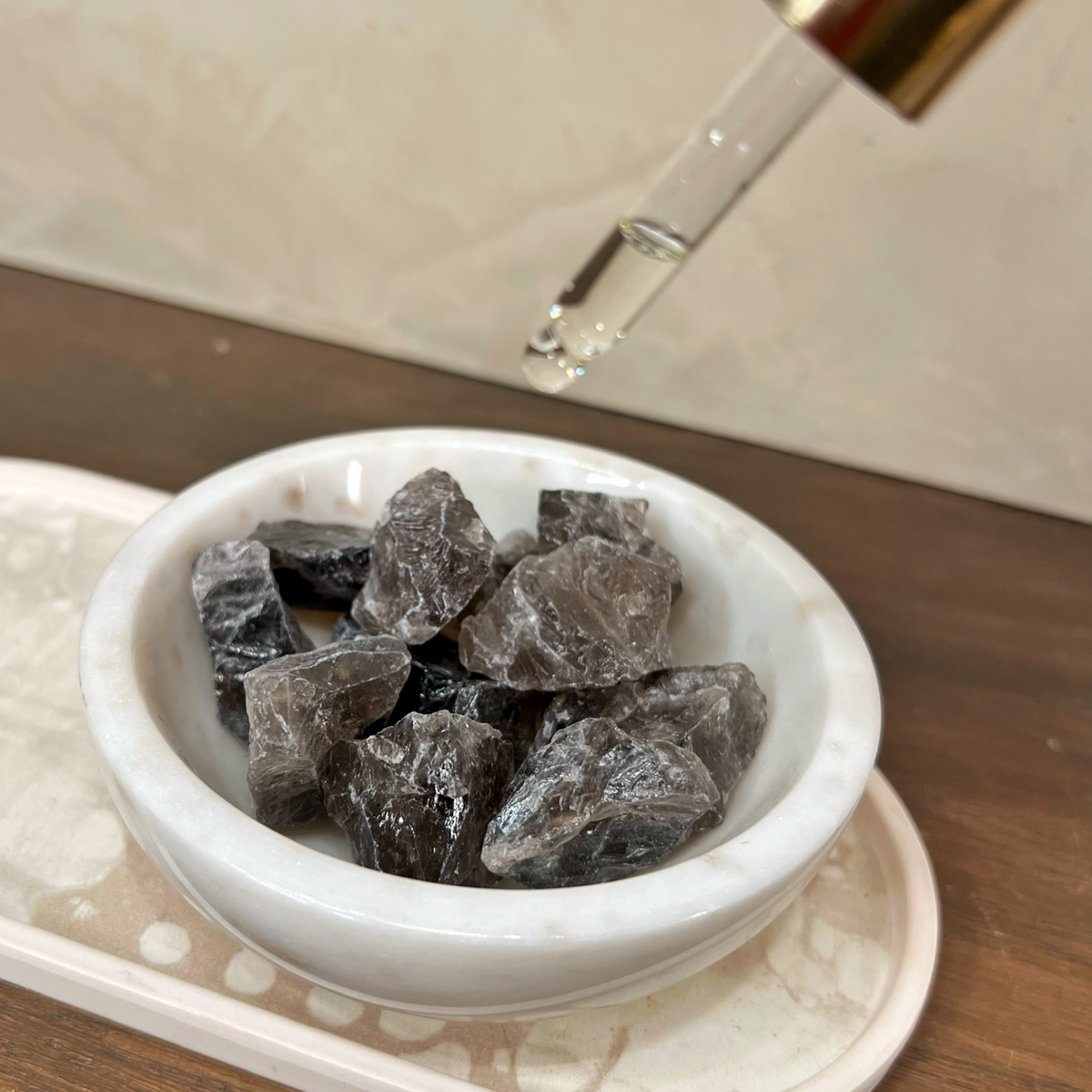 Raw Smoky Quartz - Source by Studio Skara, view 2