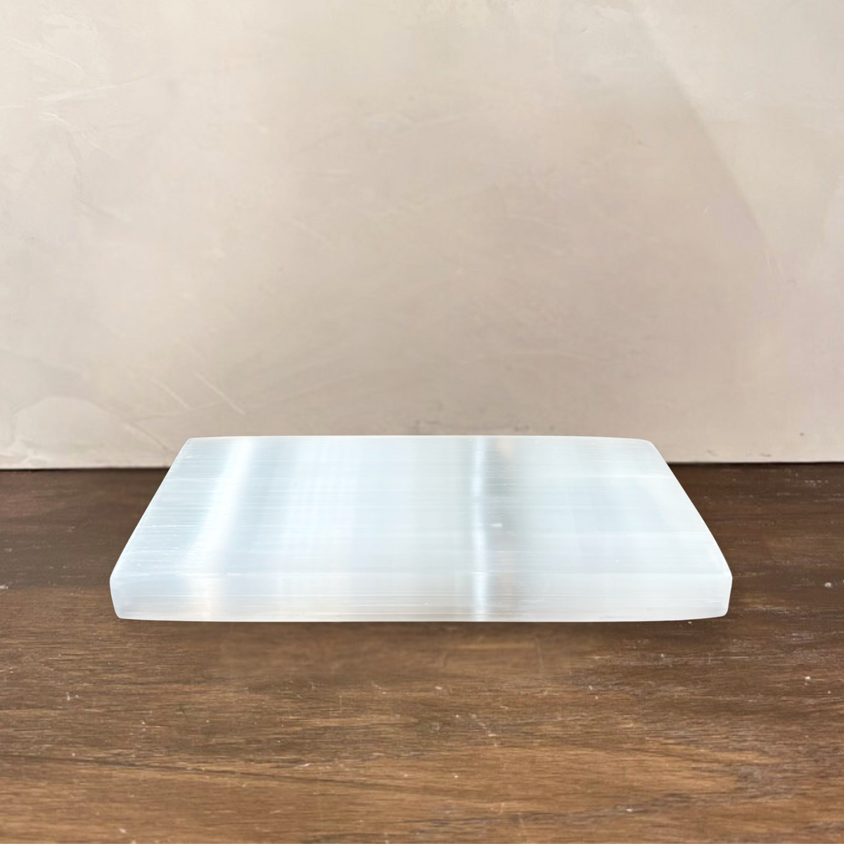 Rectangular Selenite Plate - Source by Studio Skara, view 2