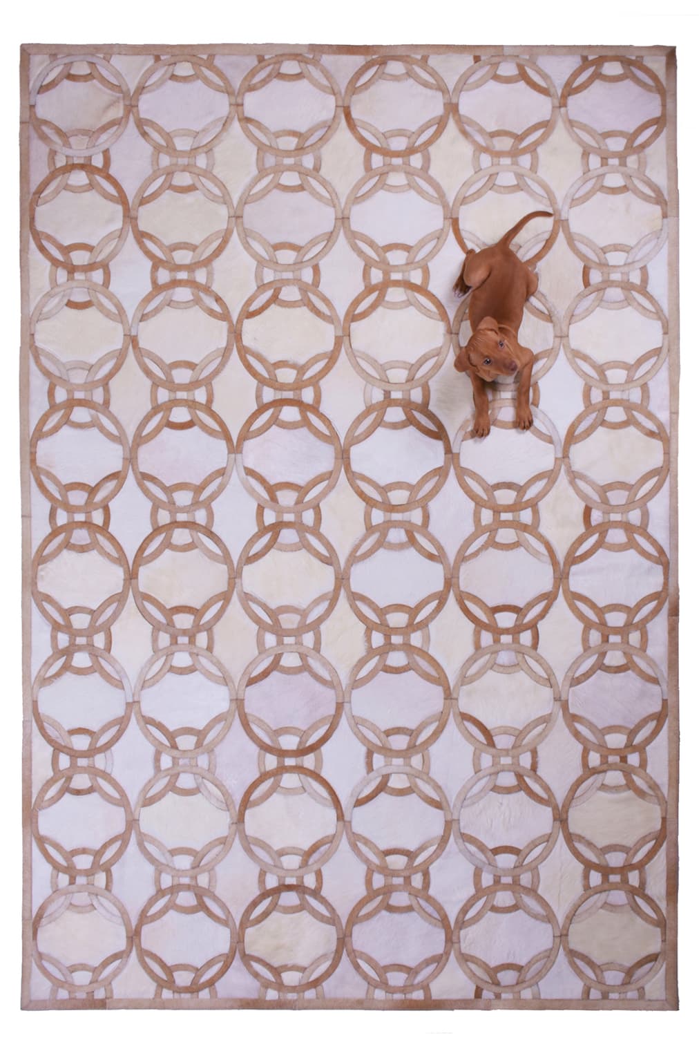 RINGO STAR – Handmade Cow Fur Carpet - Homelosophy, view 2