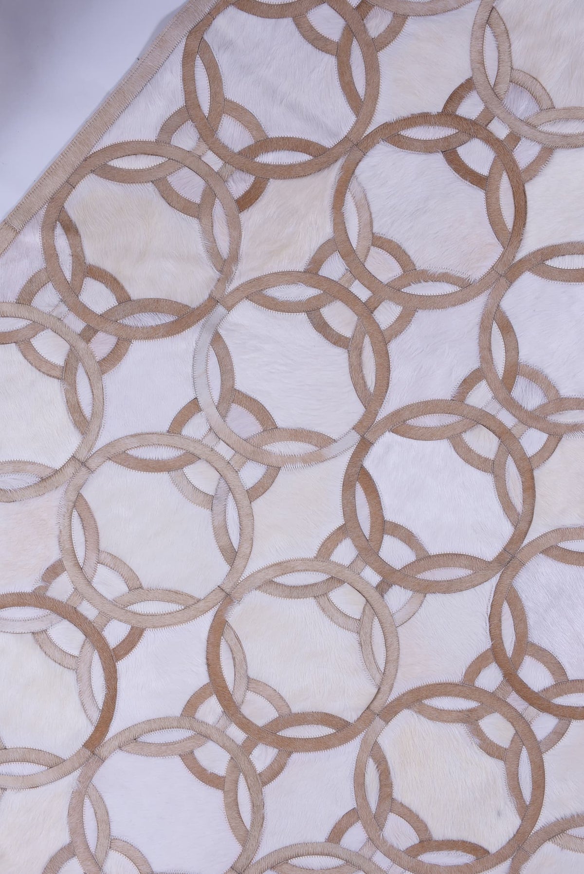 RINGO STAR – Handmade Cow Fur Carpet - Homelosophy, view 4