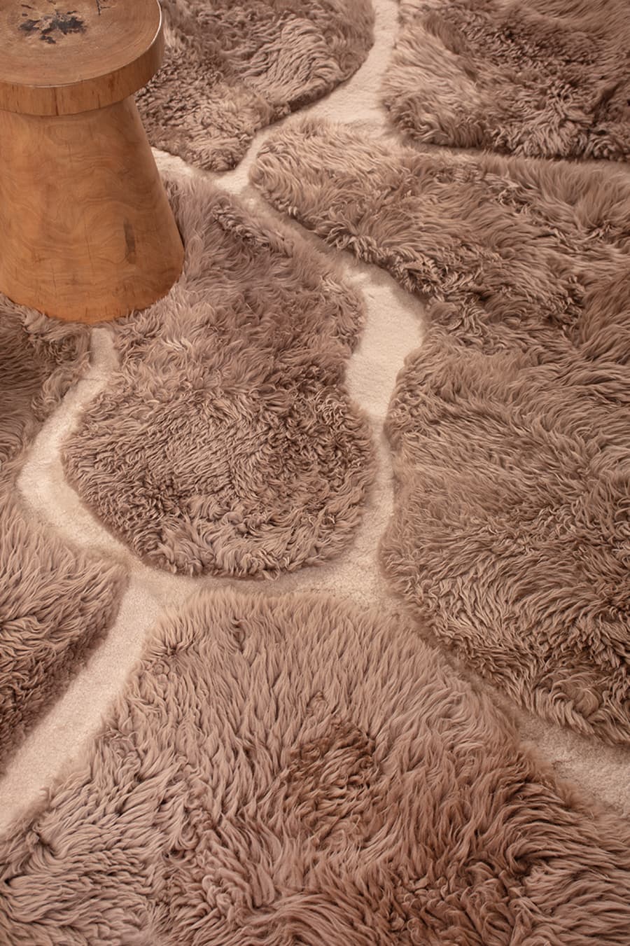 SHELTER – Custom Sheepskin & Shearling Rug - Homelosophy, view 3