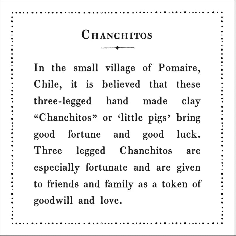 Lucky Three-Legged Terracotta Chanchito Pig by Rust & Cinder – view 2