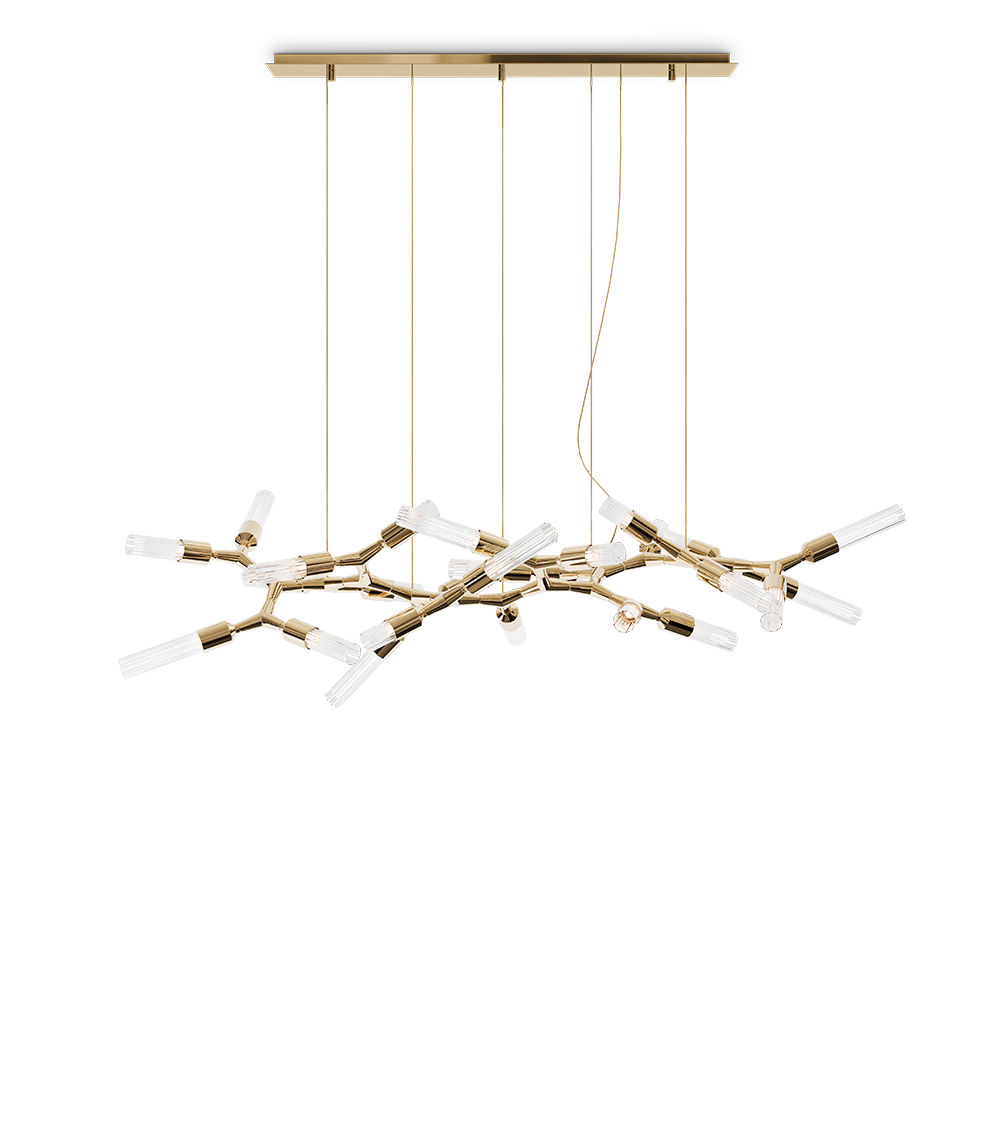 Shard II Suspension Light by Luxxu