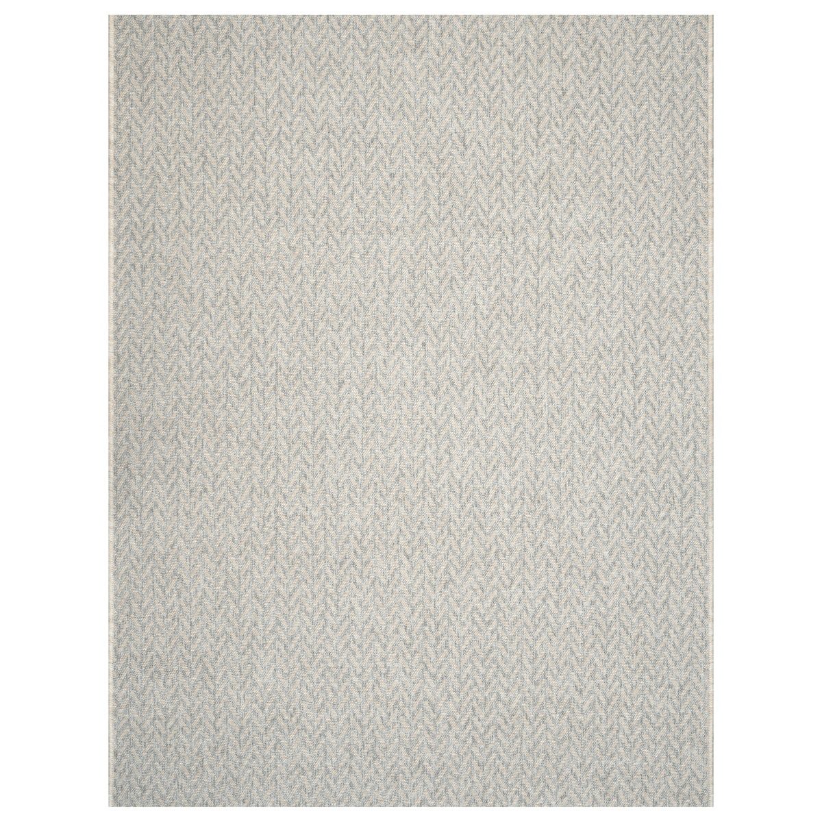 East Green Haussmann Chevron Outdoor Area Rug