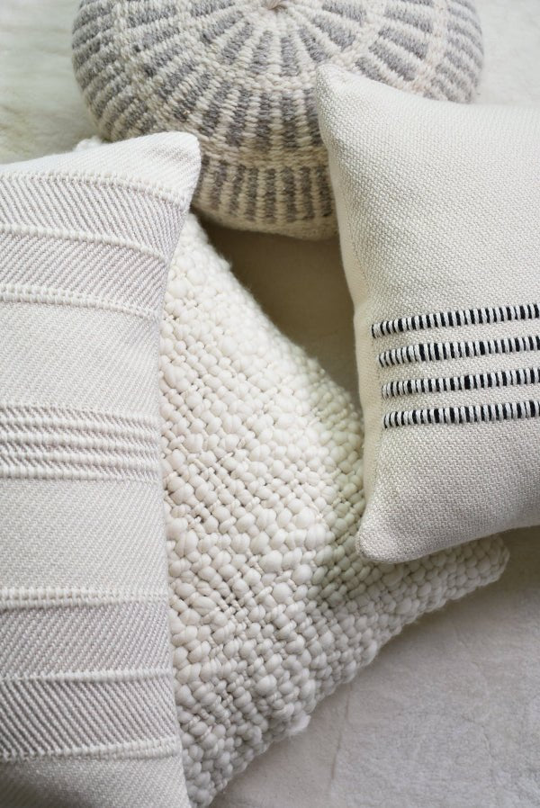 Laura Striped Decor Pillow - Homelosophy, view 3