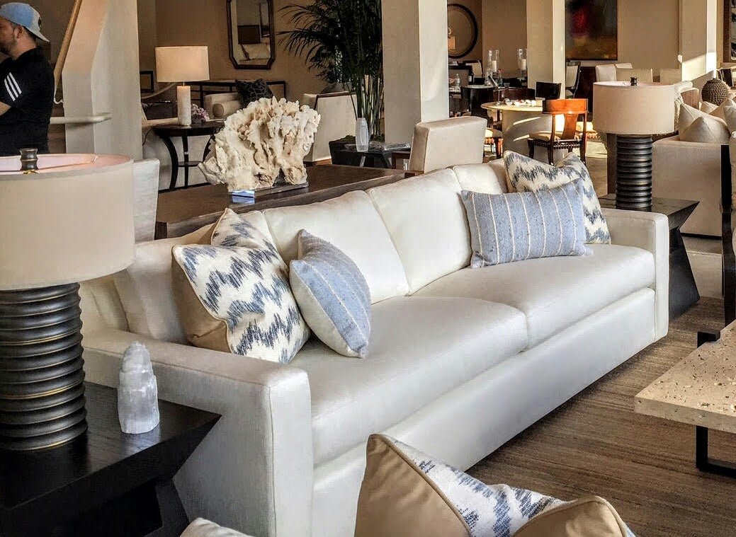 Striped Raw Silk Pillow - Homelosophy, view 2