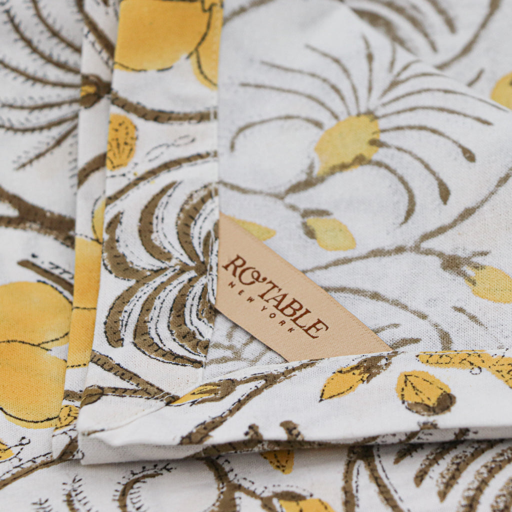 100% Organic Cotton - Summer of Love Tablecloth