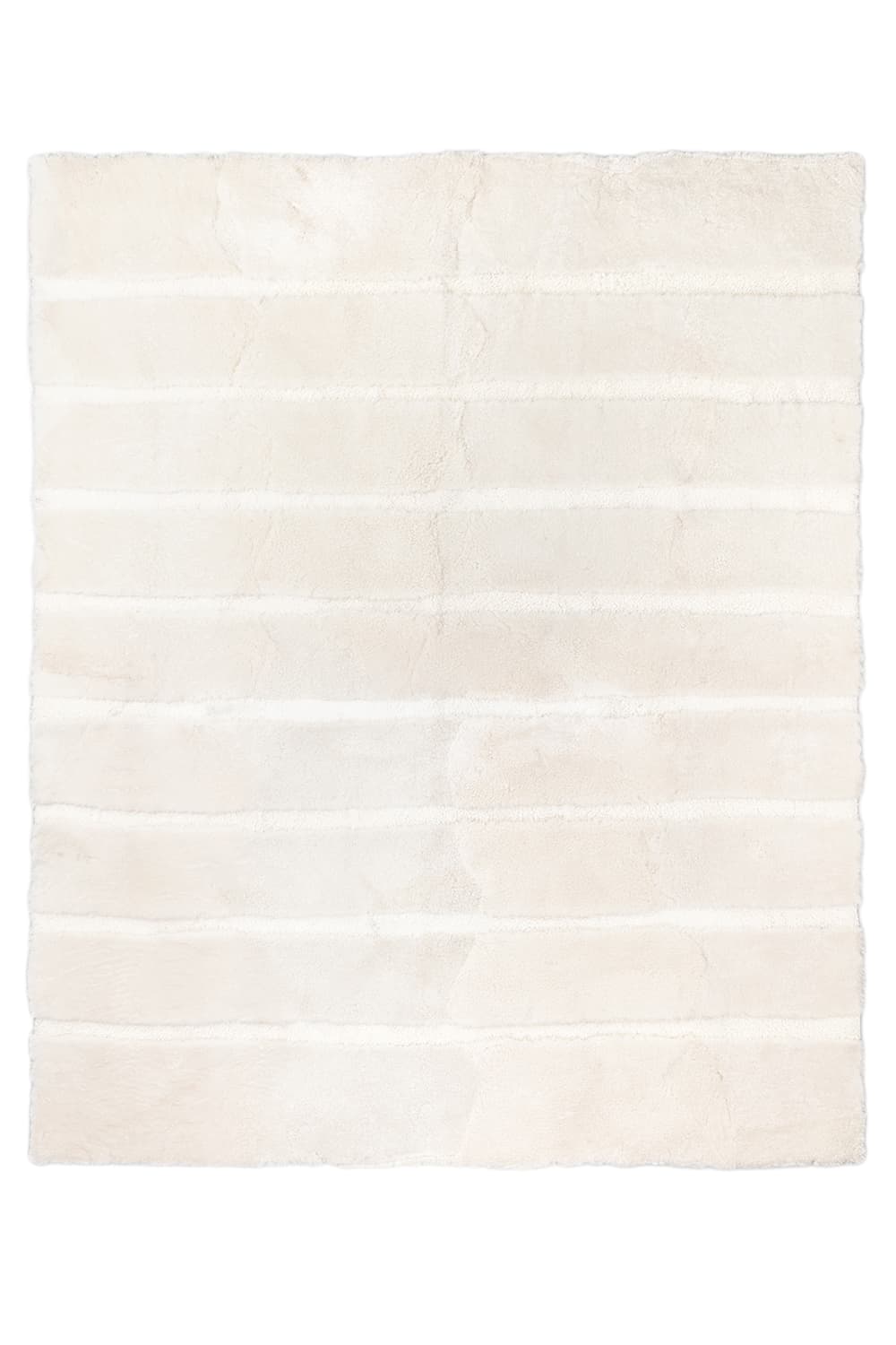 SUMMIT - Stripes Shearling Rug - Homelosophy, view 2