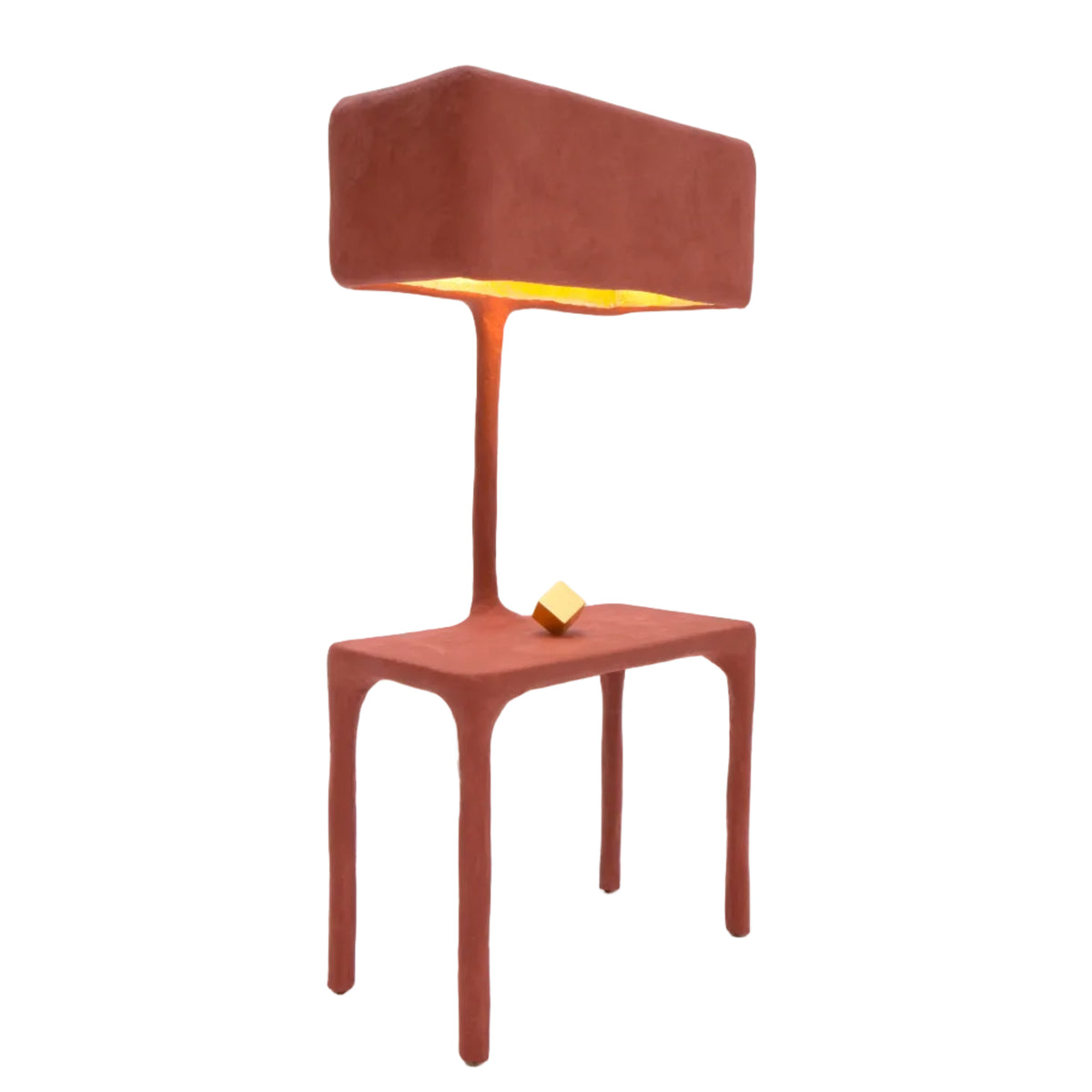 Maximalist Red Floor Lamp - IC-6 by Studio Josha