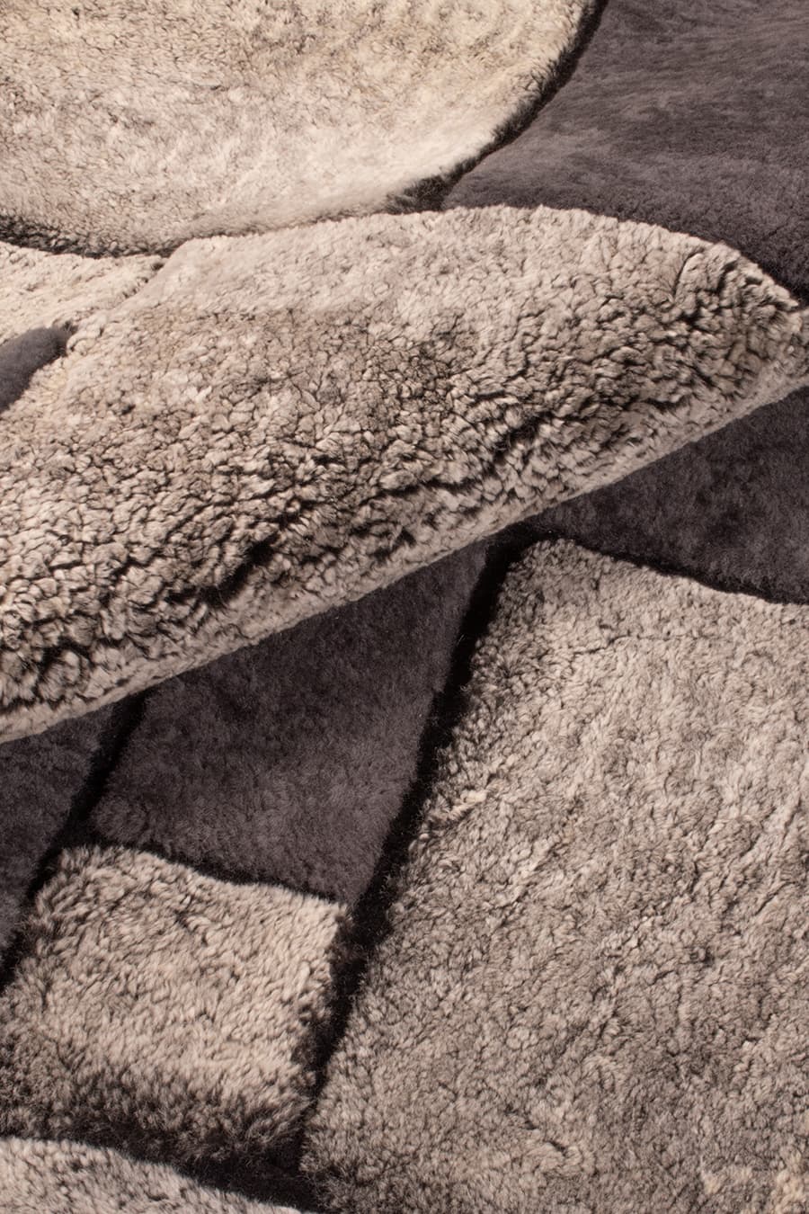 TETRIS HI & LOW – Dimensional Custom Shearling Rug - Homelosophy, view 7