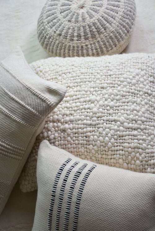 Alma Cable Knit Throw Pillow - Homelosophy, view 3