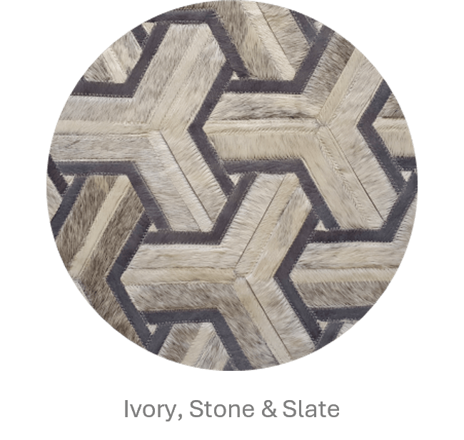 THAI – Cowhide Rug Modern - Homelosophy, view 8