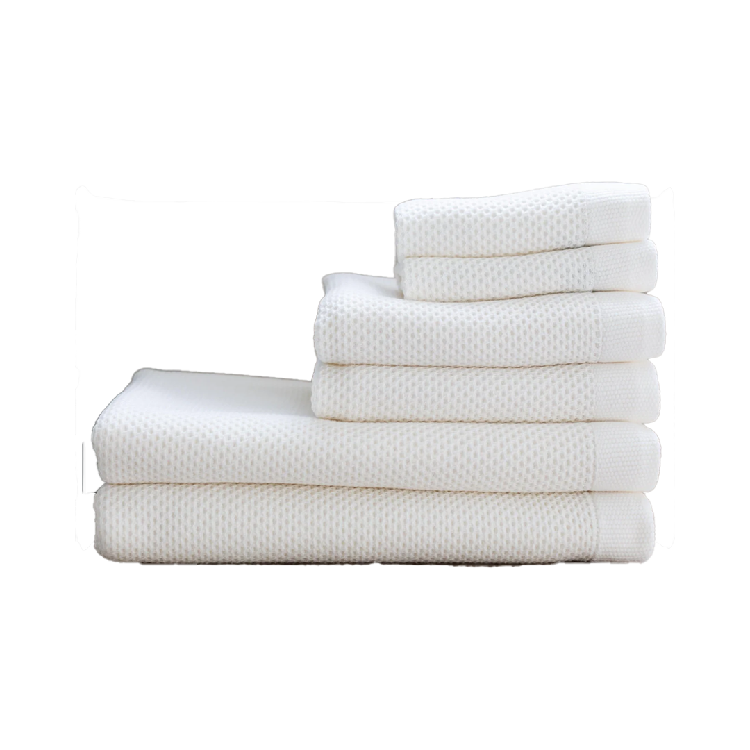 Turkish Cotton Waffle Weave Hand Towel - Source by Studio Skara
