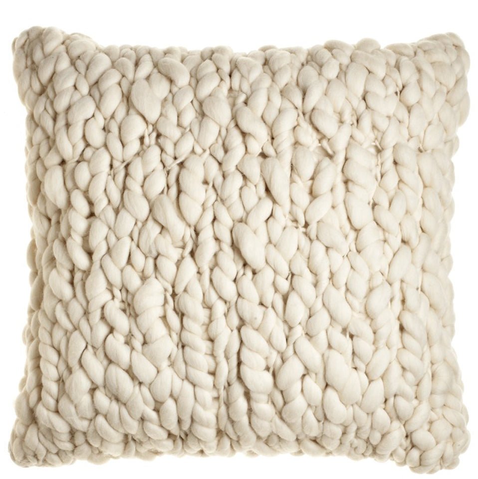 Clouds Chunky Knit Throw Pillow - Homelosophy, view 9