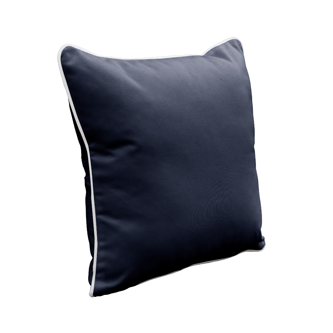 East Green Outdoor 18x18 Accent Pillow with Contrasted Piping
