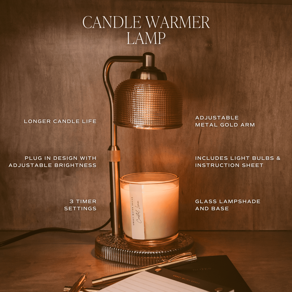 Candle Warmer Lamp - Sweet Water Decor, view 5