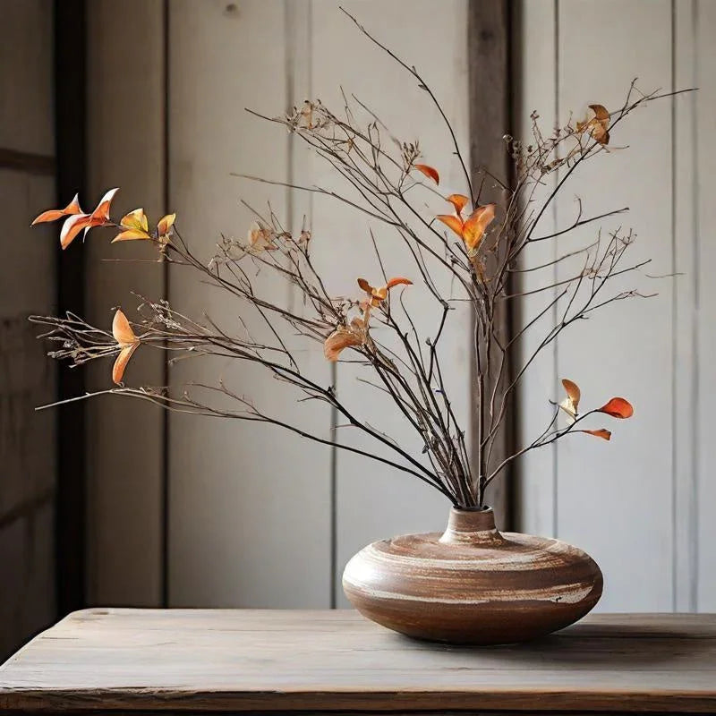 Vase - Minimalist Ceramic Beige — House of Avana, view 2 of 28
